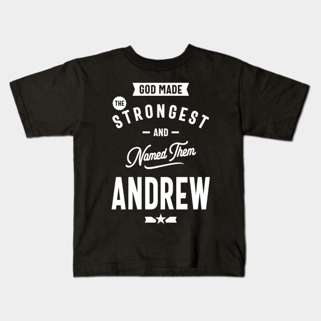 Andrew Kids T-Shirt by cidolopez